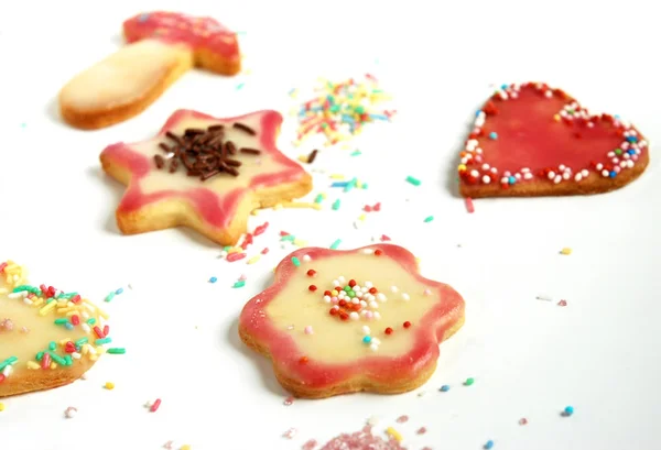 Christmas Delicious Sweet Cookies — Stock Photo, Image