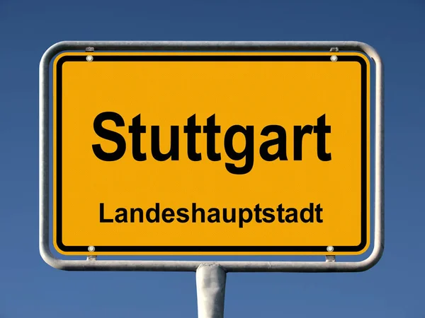 Stuttgart Kasabasının Işareti — Stok fotoğraf