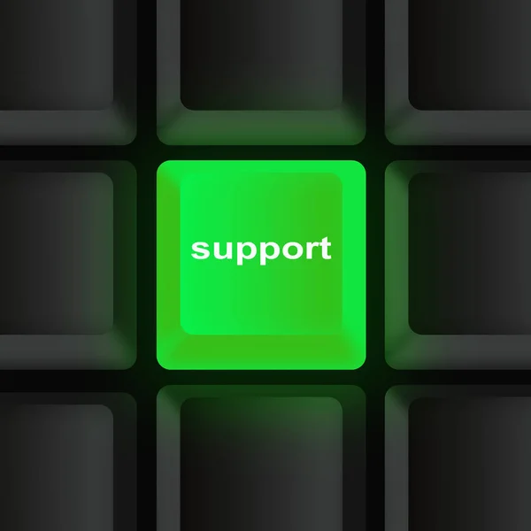 Closeup Shot Keyboard Buttons — Stock Photo, Image