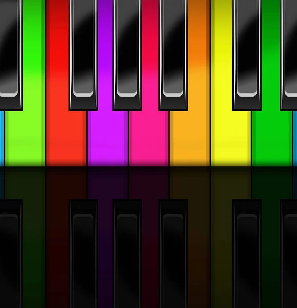 Piyano Enstrümanı Müzik Konsepti — Stok fotoğraf