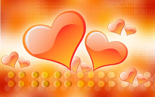 Ilustración Dos Símbolos Amor — Foto de Stock