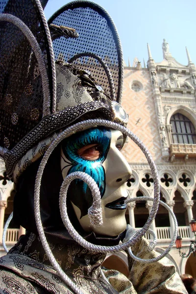 Karnevalsfirande Venedig Italien — Stockfoto