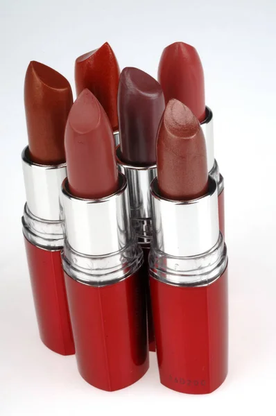 Make Lipstick Cosmetics — Stock Photo, Image