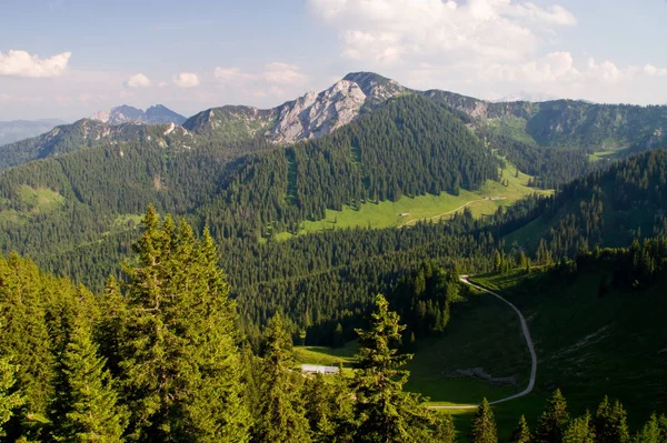 Wallberg Tegernsee Dal Paden — Stockfoto