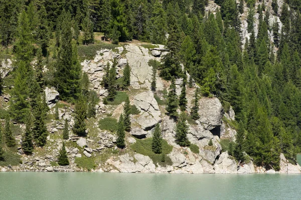 Vista Panorâmica Bela Paisagem Alpes — Fotografia de Stock