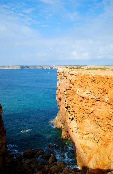 Wybrzeże Sagres Portugalii — Zdjęcie stockowe