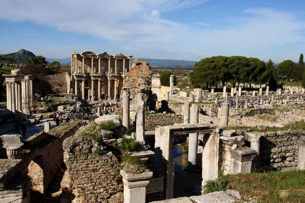 Bibliothèque Celsus Ephesus — Photo