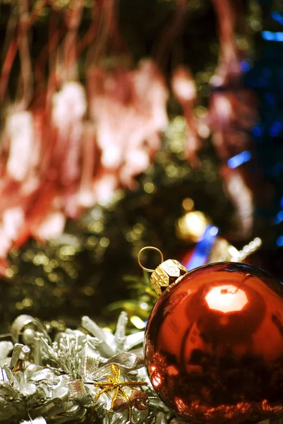 圣诞及新年装饰品 — 图库照片
