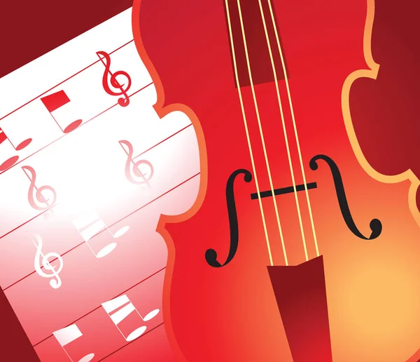 Vector Illustration Musical Instrument — Stock Photo, Image