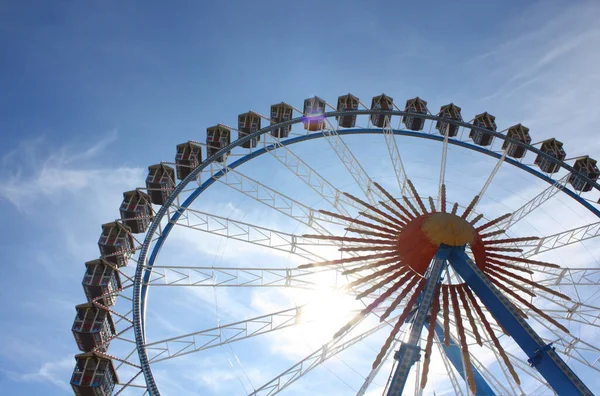 Carrusel Disfrute Parque Atracciones — Foto de Stock