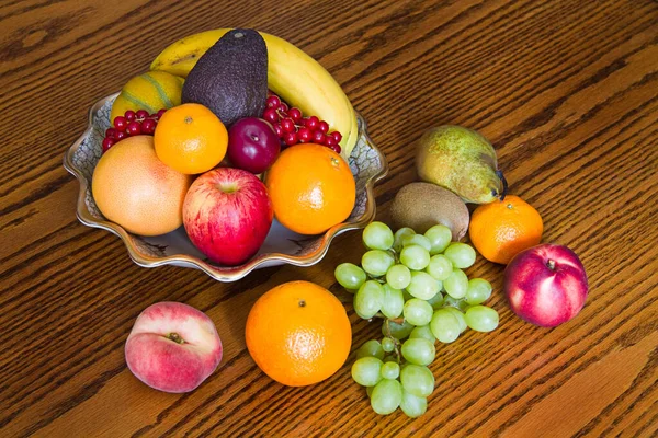 Bol Aux Fruits Frais Apparence Naturelle — Photo