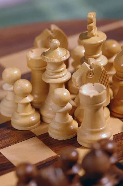Παιχνίδι Σκακιού — Φωτογραφία Αρχείου