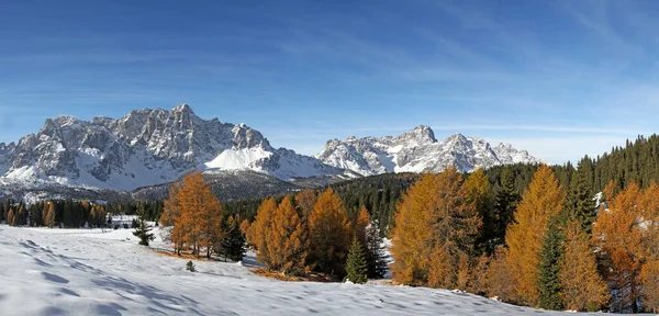 Vista Alto Adige Tirol Sul Província Nordeste Itália — Fotografia de Stock