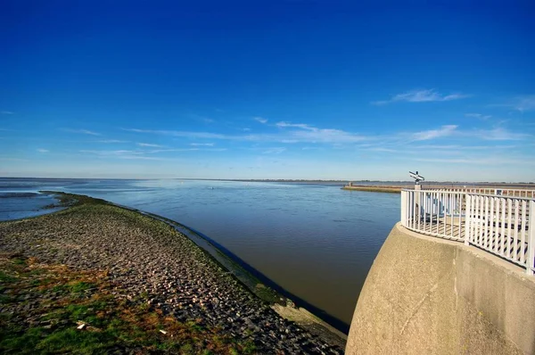 Северное Море Пограничного Барьера — стоковое фото