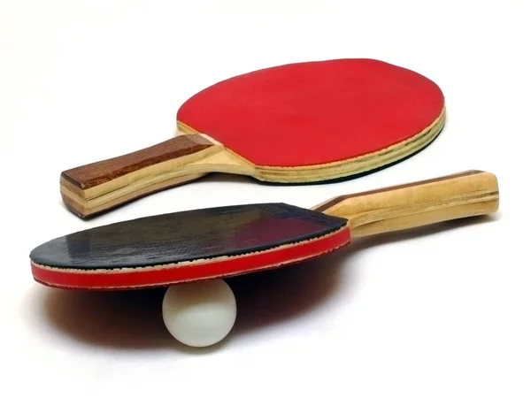 乒乓球比赛 乒乓球 — 图库照片