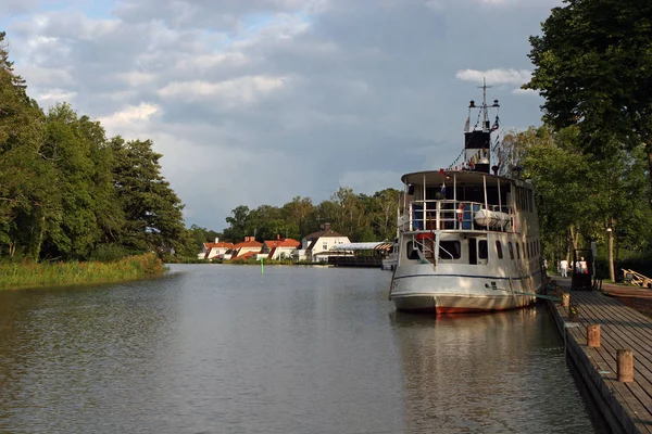 Nature Water Canal Scandinavia — Stock Photo, Image