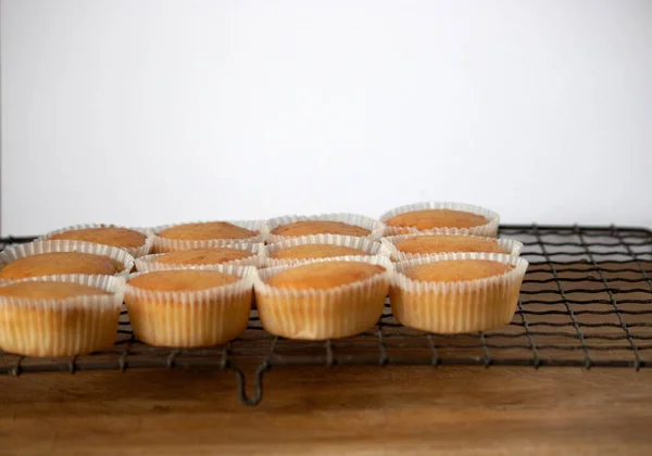 Lekker Cake Achtergrond Close — Stockfoto