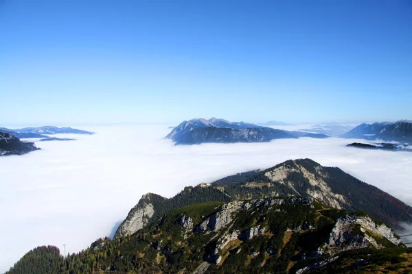 Гапа Тумані Красиві Гори — стокове фото