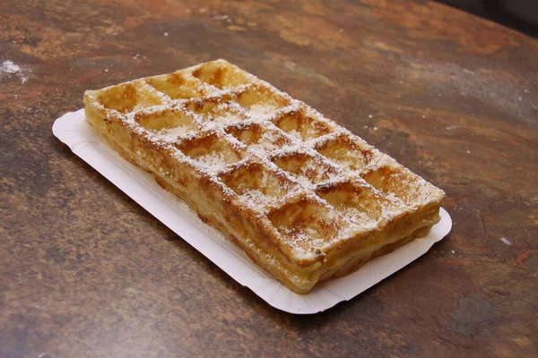 Waffle Close — Stock Photo, Image