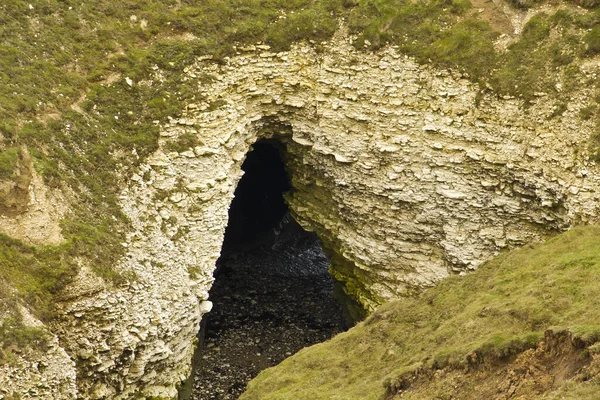 Hole Frente Del Flamborough — Foto de Stock
