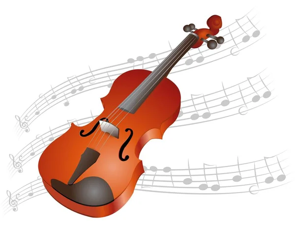 Instrumento Musical Ilustración Vectorial — Foto de Stock