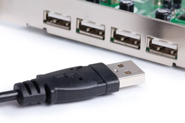 Usb Aralığı Donanım Elektroniği — Stok fotoğraf