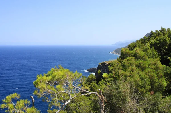 Vista Sobre Costa Oeste Mallorca —  Fotos de Stock