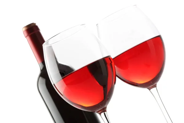 Kırmızı Şarap Alkol Içeceği — Stok fotoğraf