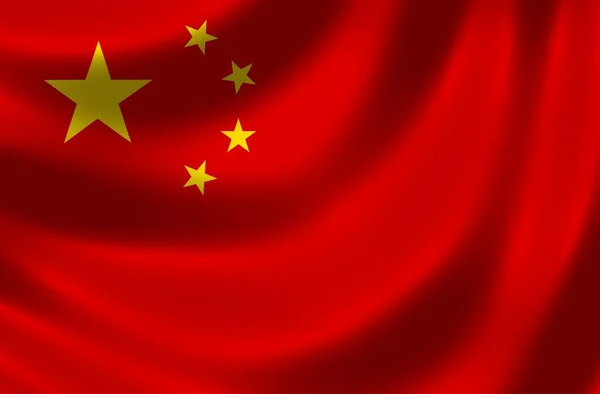 National Flag China National Country Flag — Stock Photo, Image