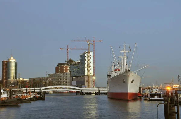 Cidade Porto Hamburgo Alemanha — Fotografia de Stock