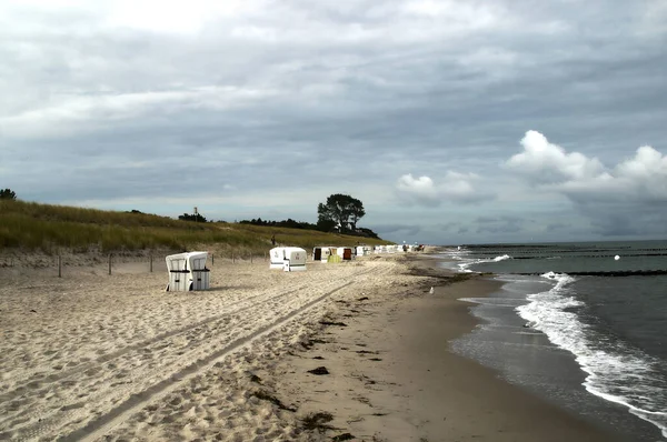 Pláž Sylt Dovolená Baltické Moře — Stock fotografie