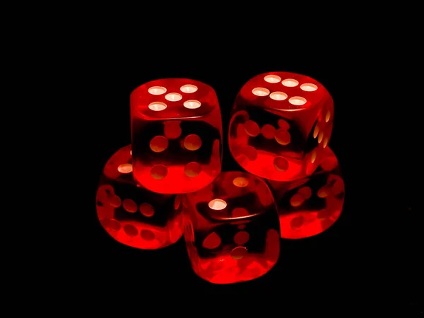 Азартные Кубики Азартная Игра — стоковое фото