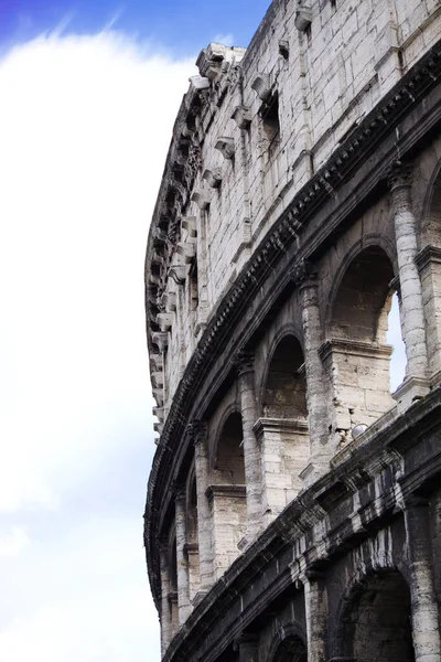Roma Talya Daki Colosseum Manzarası — Stok fotoğraf
