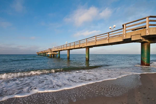 Vista Una Bellissima Costa Del Mare — Foto Stock