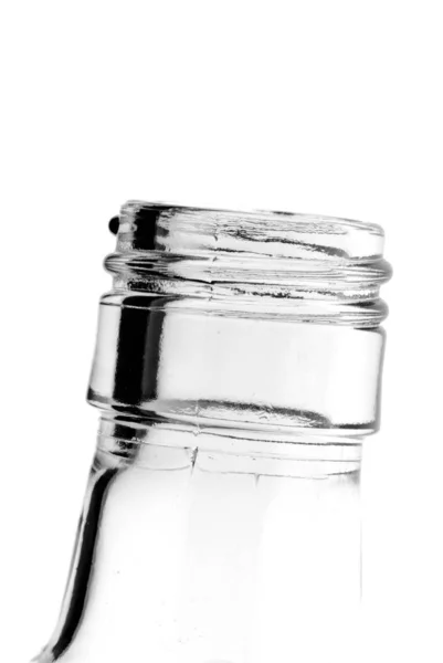 Glass Jar Isolated White — Φωτογραφία Αρχείου