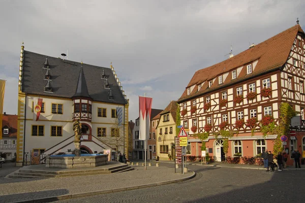 Town Hall Market Fountain Volkac — Stock Photo, Image