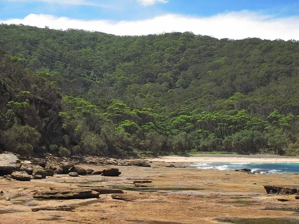 Costa Rochosa Selvagem Austrália — Fotografia de Stock