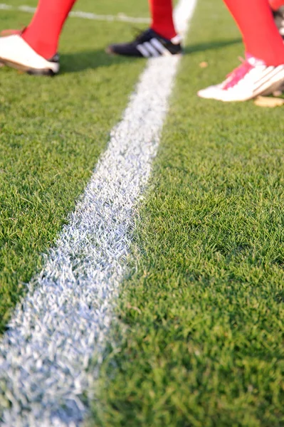 Szenische Sicht Auf Das Fußballsport Konzept — Stockfoto