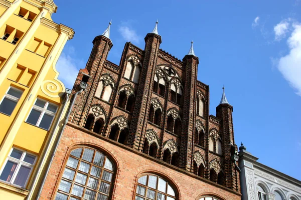 Alter Markt Stralsund Nordseite — Stockfoto