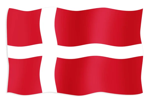 Danimarka Jutland Yarımadası Çok Sayıda Adadan Oluşan Bir Skandinav Ülkesidir — Stok fotoğraf