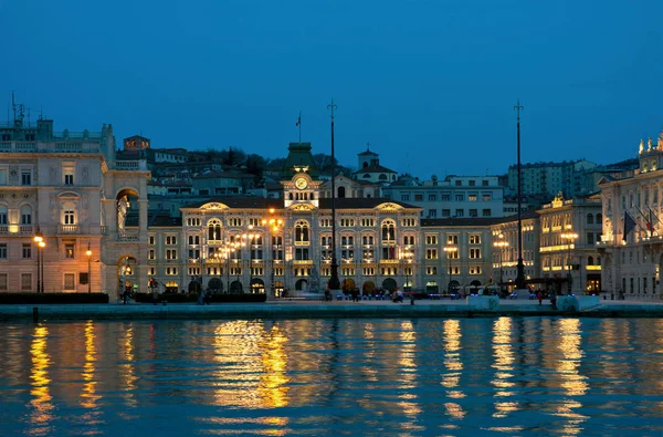 Trieste Vue Piazza Dell Unita — Photo