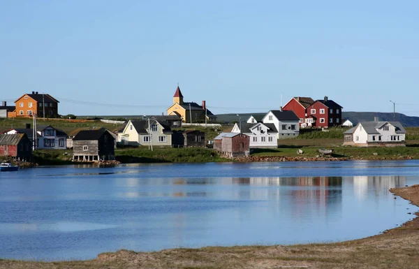 Scenic View Atmospheric Village Landscape — Stock Photo, Image