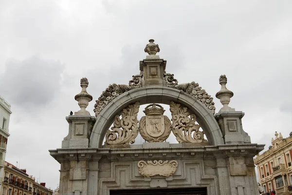 Entrance Gate Parque Del Retiro — Stock Photo, Image