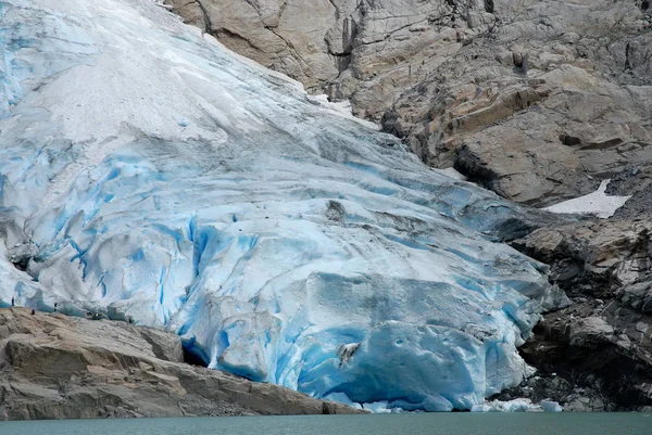 Iceberg Glacé Glace Enneigée Hiver — Photo