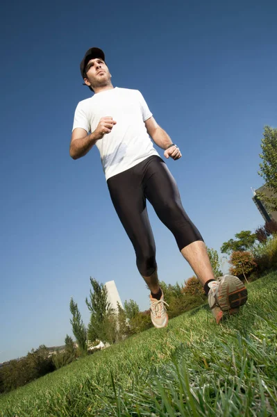 Entrenamiento Entrenamiento Concepto Estilo Vida Saludable — Foto de Stock