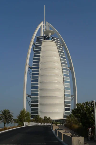 Burj Arab Luz Manhã — Fotografia de Stock