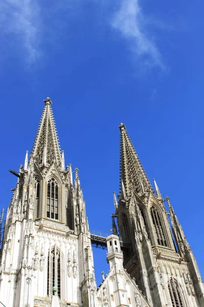 Vue Panoramique Sur Architecture Majestueuse Cathédrale — Photo