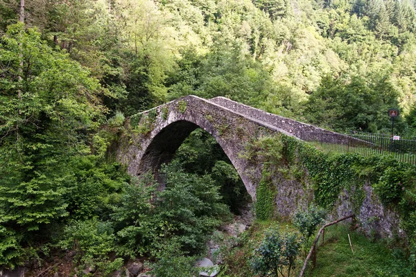 Ponte Medieval Antiga Toscana — Fotografia de Stock