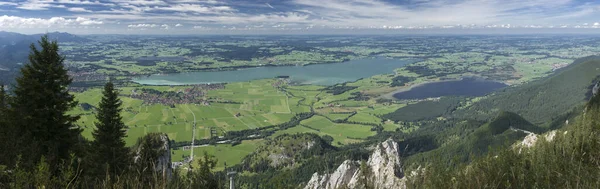 Malebný Pohled Majestátní Krajinu Alp — Stock fotografie