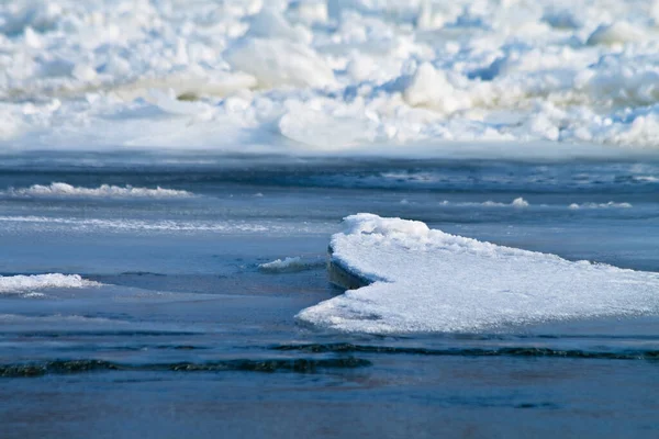 Vue Une Scène Hivernale — Photo